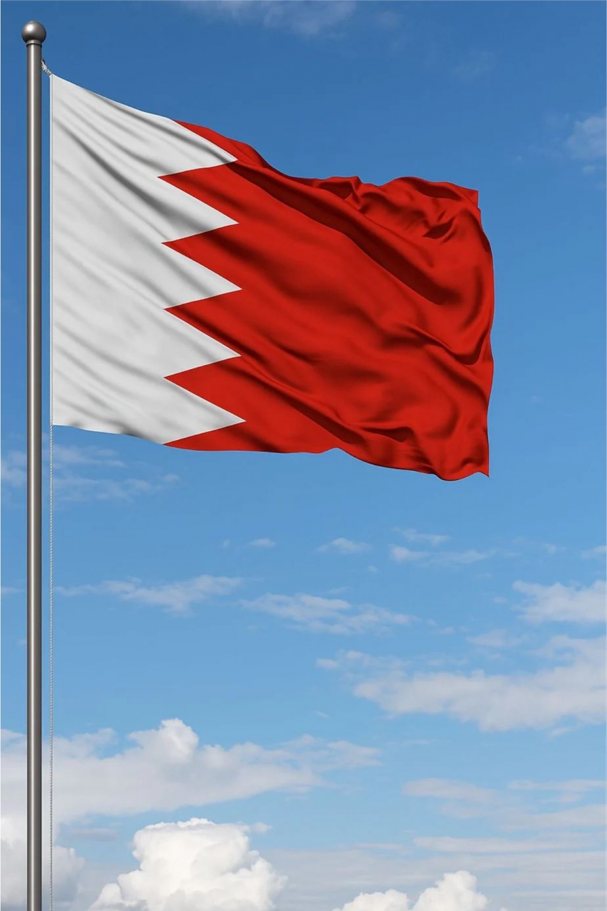 50x75 Bahreyn Gönder Bayrağı