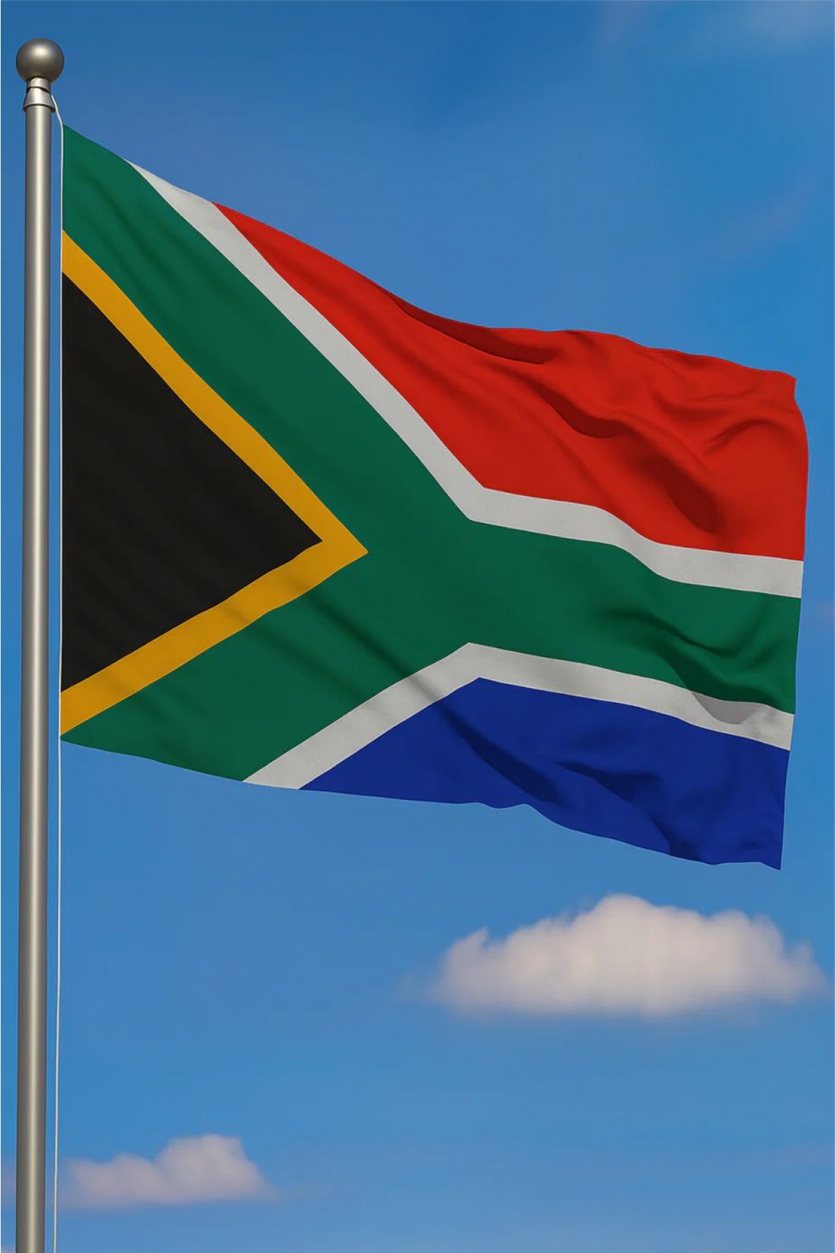 50x75 Güney Afrika Gönder Bayrağı