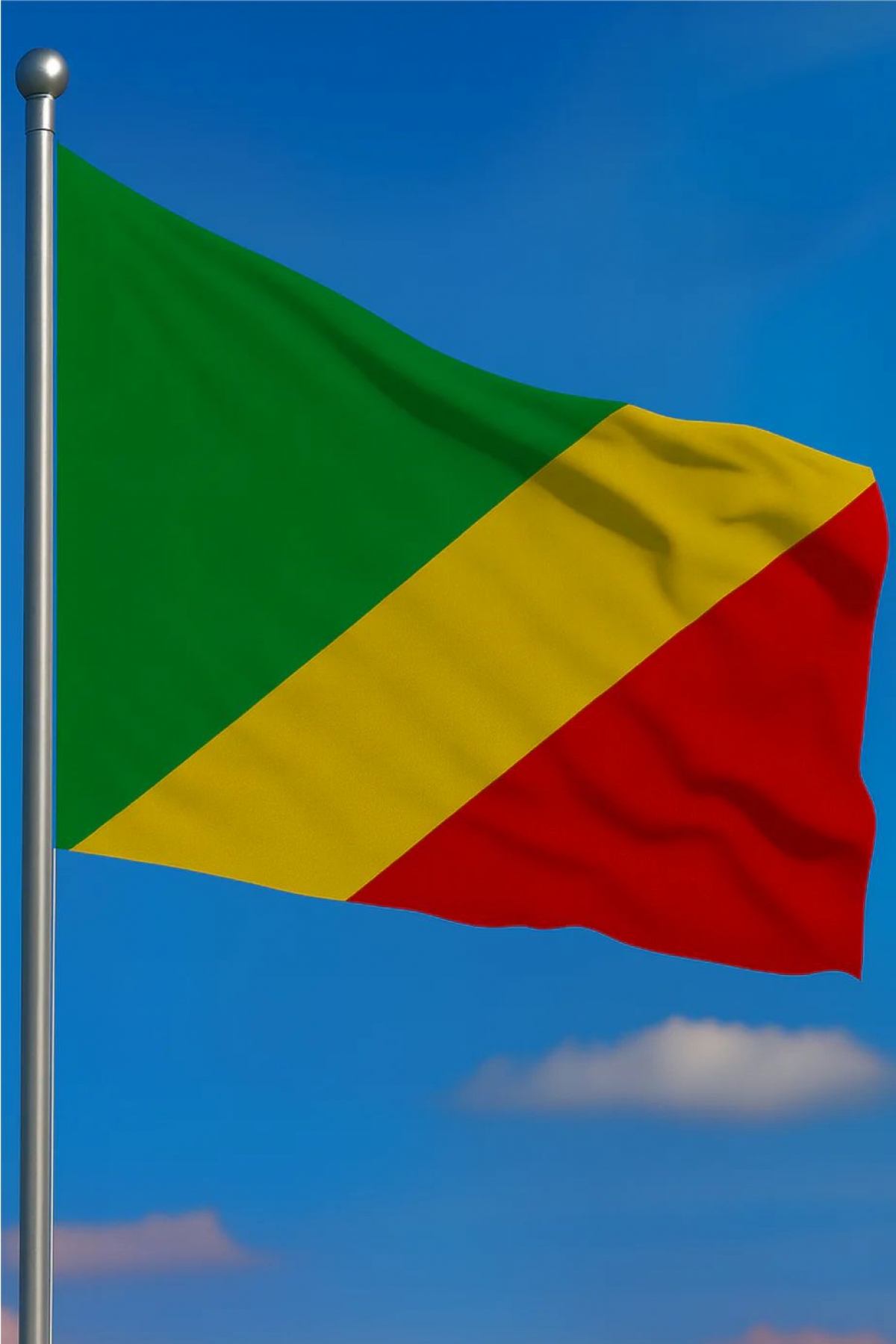 50x75 Kongo Gönder Bayrağı