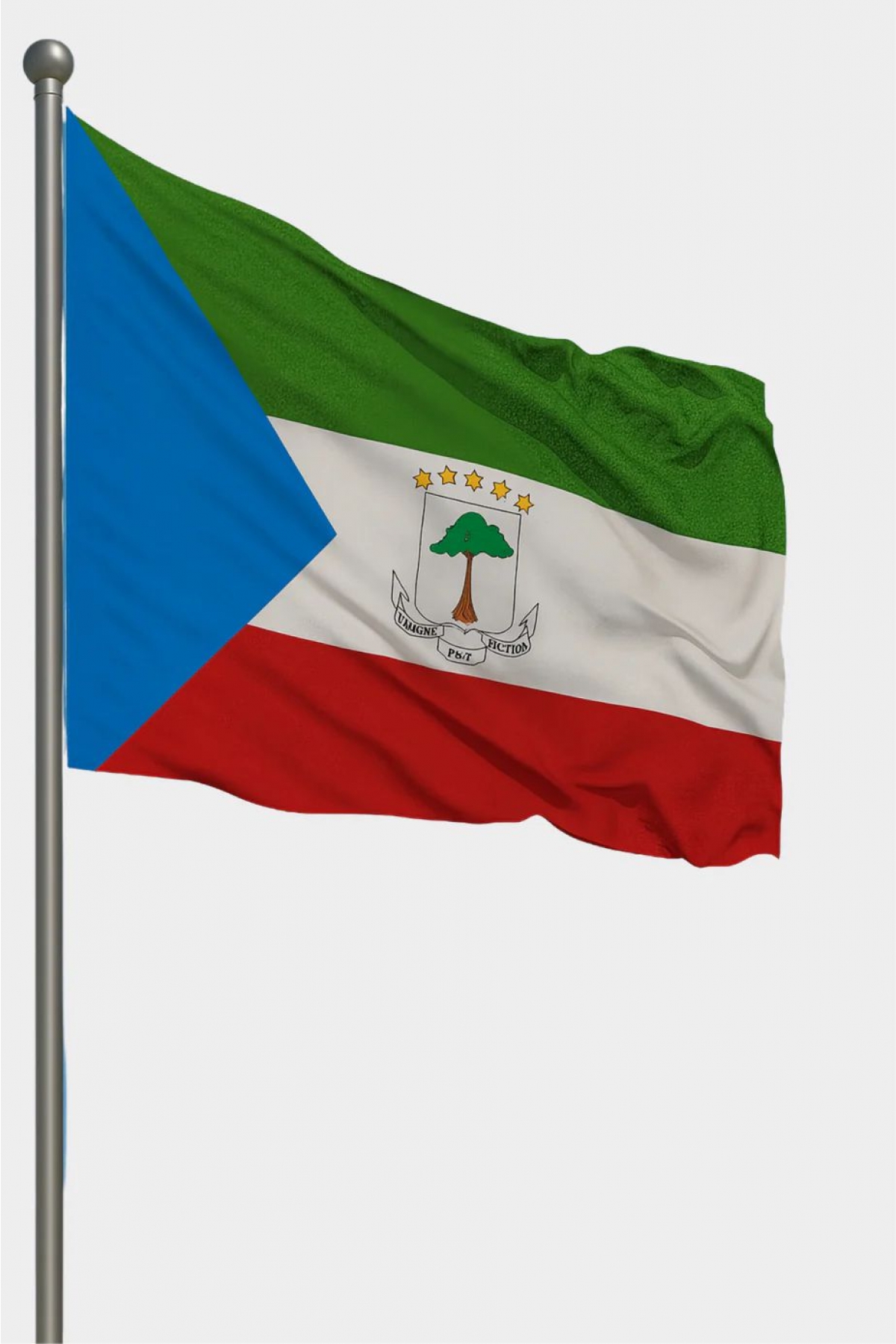 50x75 Ekvator Gine Gönder Bayrağı