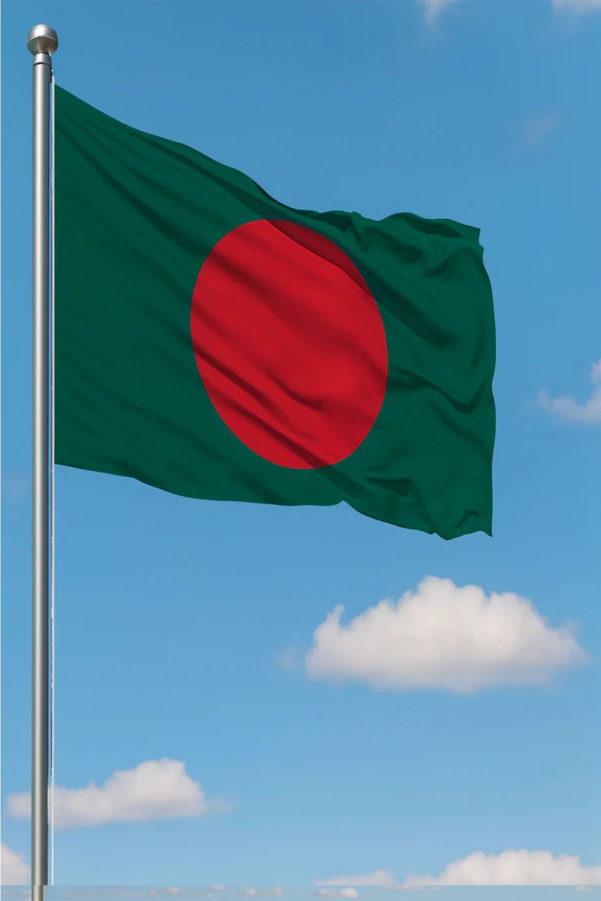 50x75 Bangladeş Gönder Bayrağı