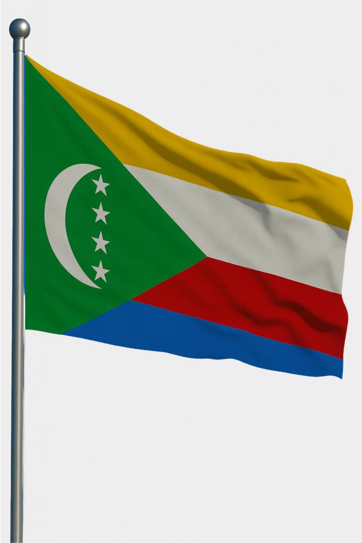 50x75 Komorlar Gönder Bayrağı