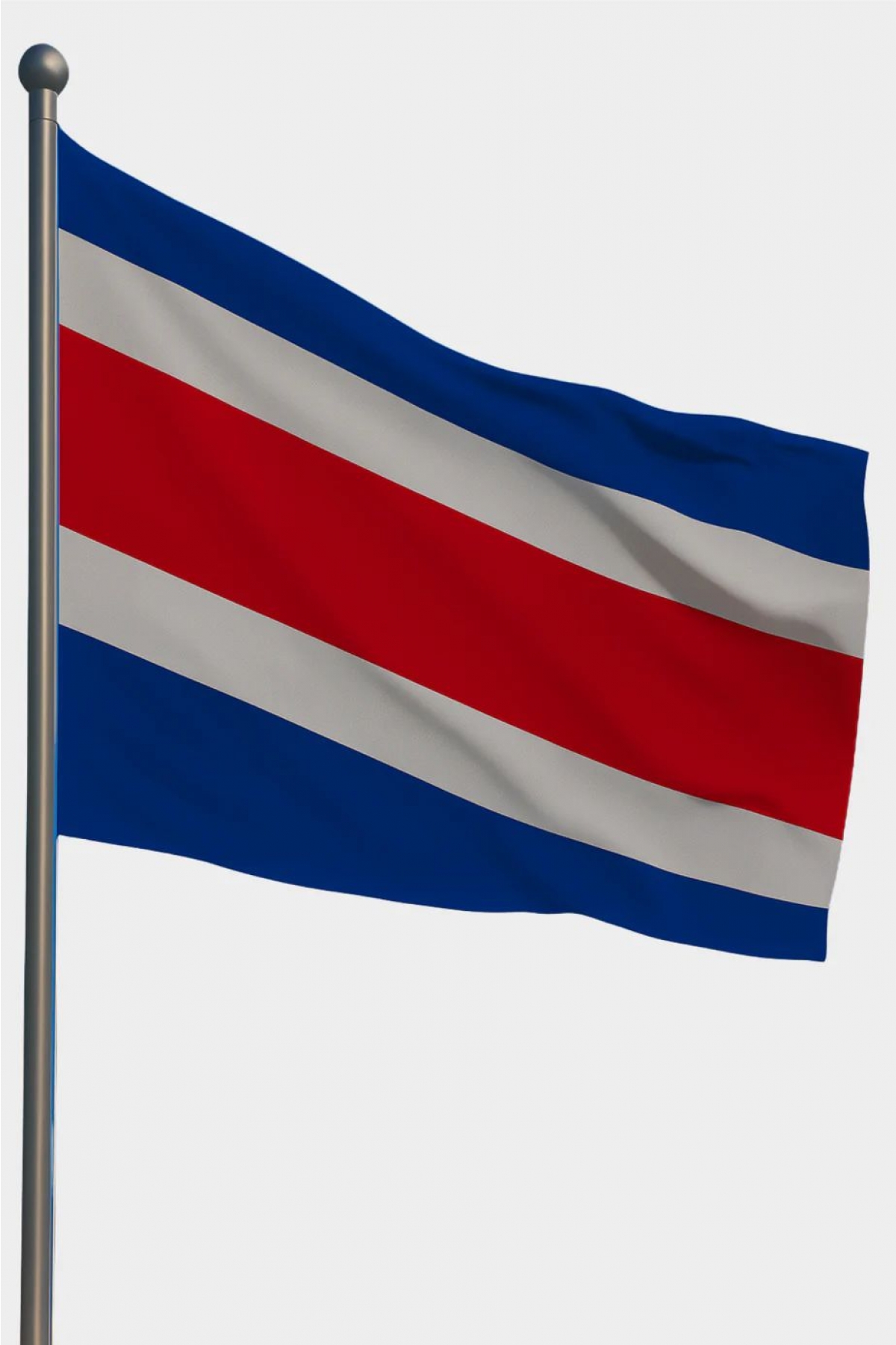 50x75 Kosta Rika Gönder Bayrağı