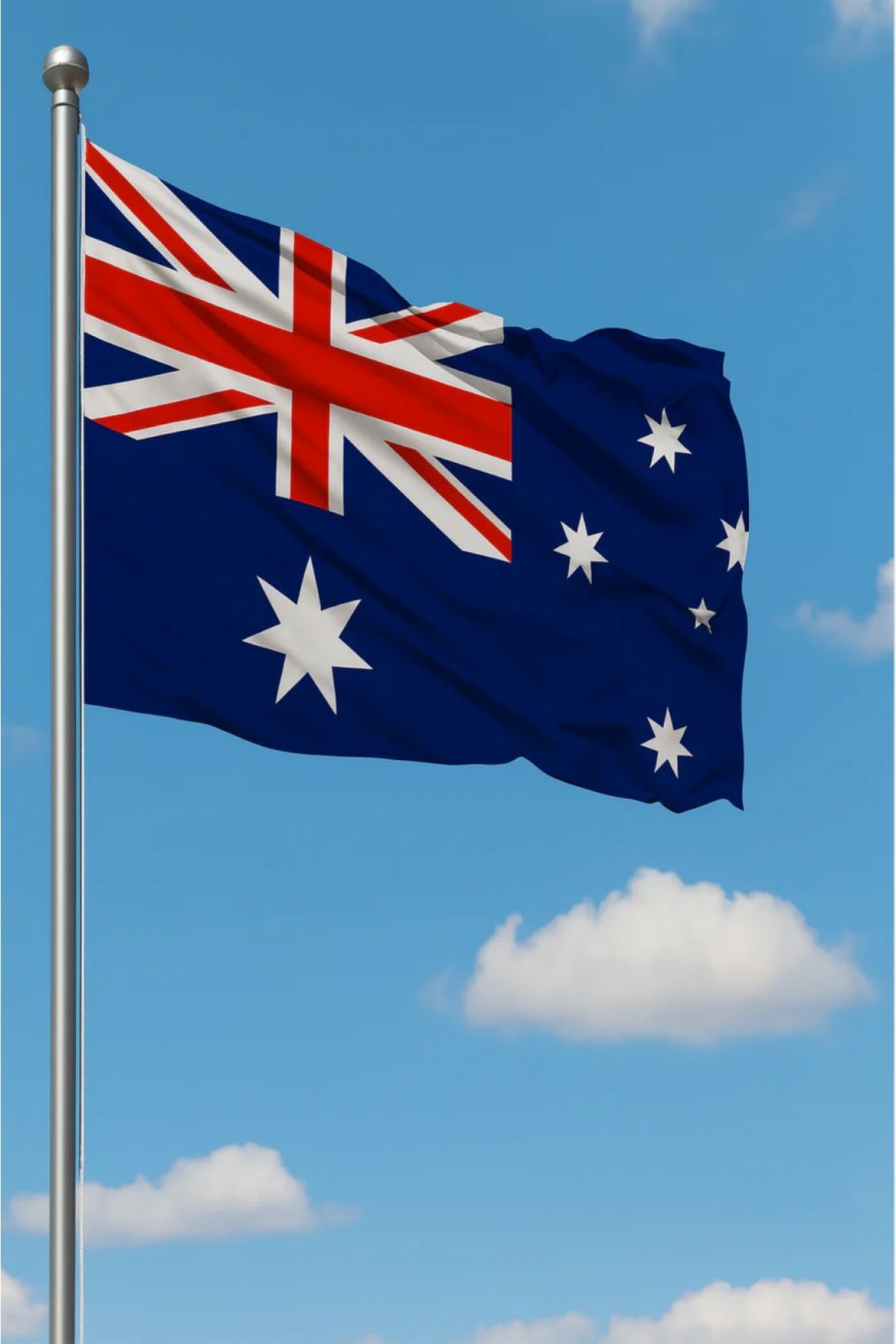 50x75 Avustralya Gönder Bayrağı