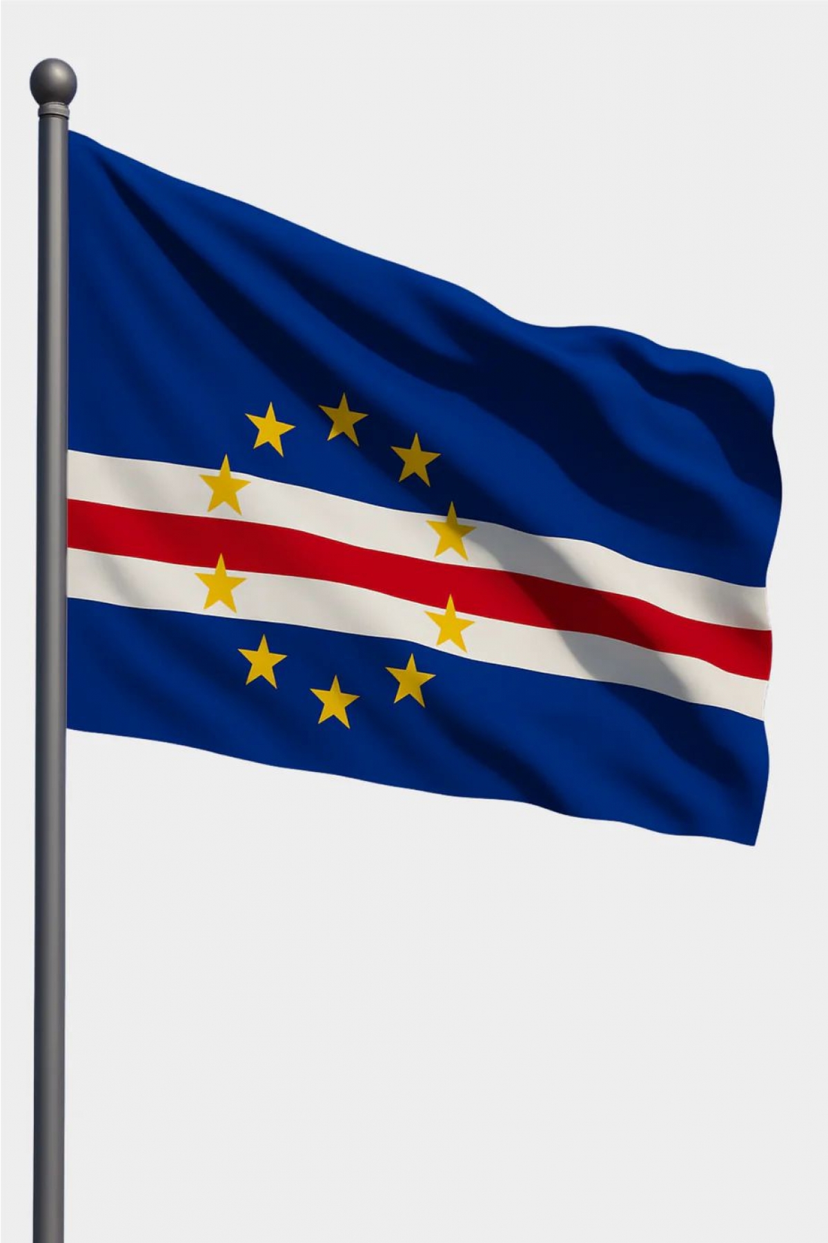 50x75 Cape Verde Gönder Bayrağı