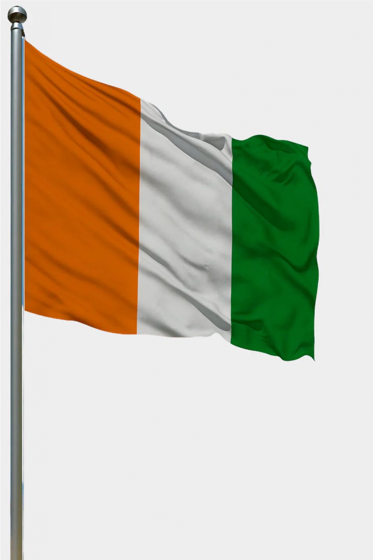 50x75 Fildişi Sahilleri Gönder Bayrağı