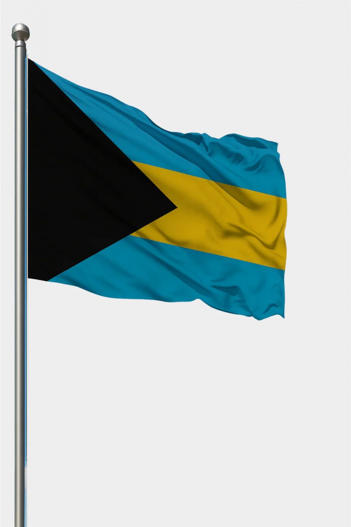 50x75 Bahamalar Gönder Bayrağı