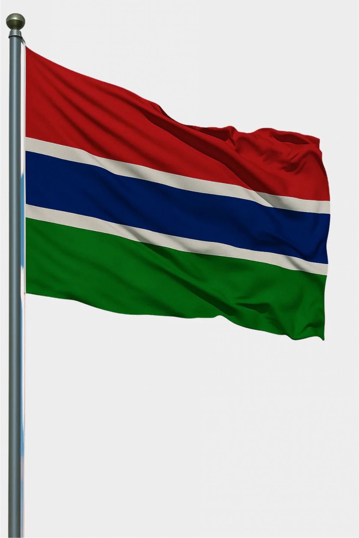 50x75 Gambiya Gönder Bayrağı