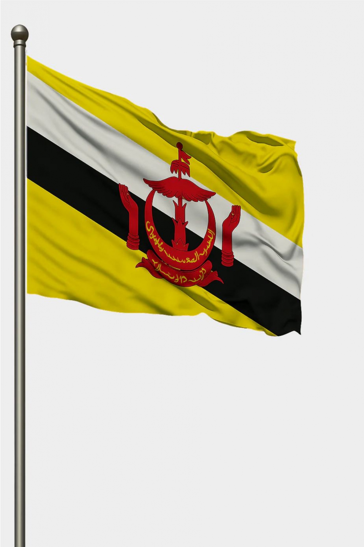 50x75 Brunei Gönder Bayrağı