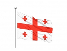 Gürcistan Bayrak 100x150cm 