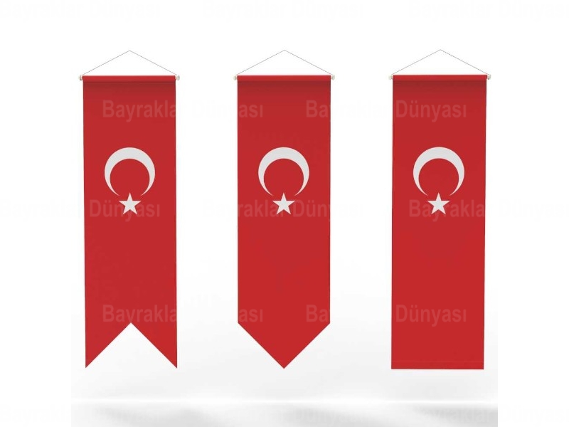 Türk Kırlangıç Bayrağı 75x300cm