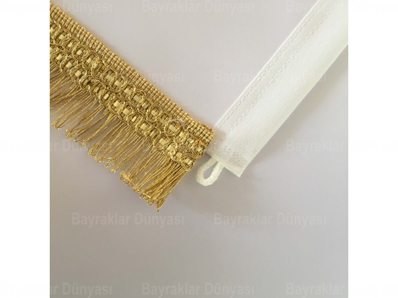 225 cm Saçaksız Krom Makam Bayrağı