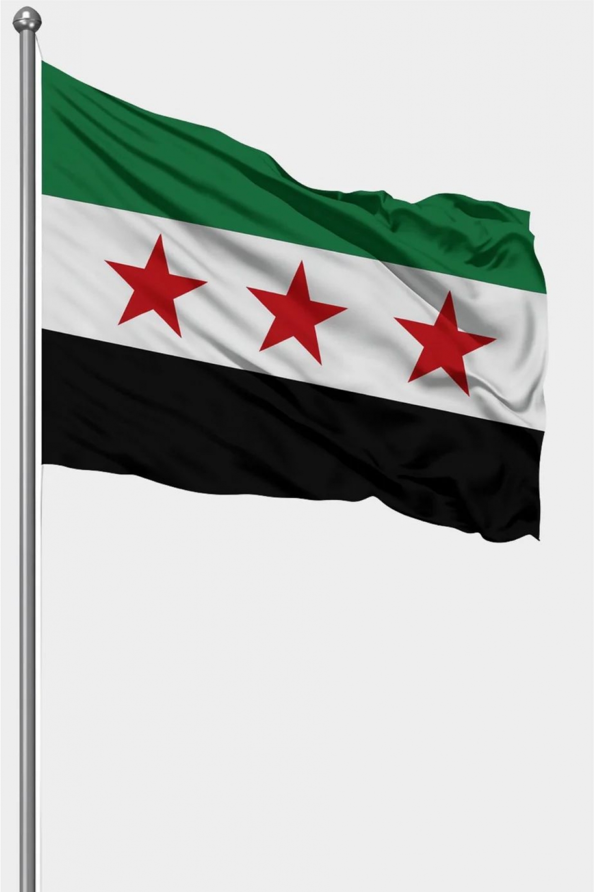 Yeni Suriye Gönder Bayrağı 70x105