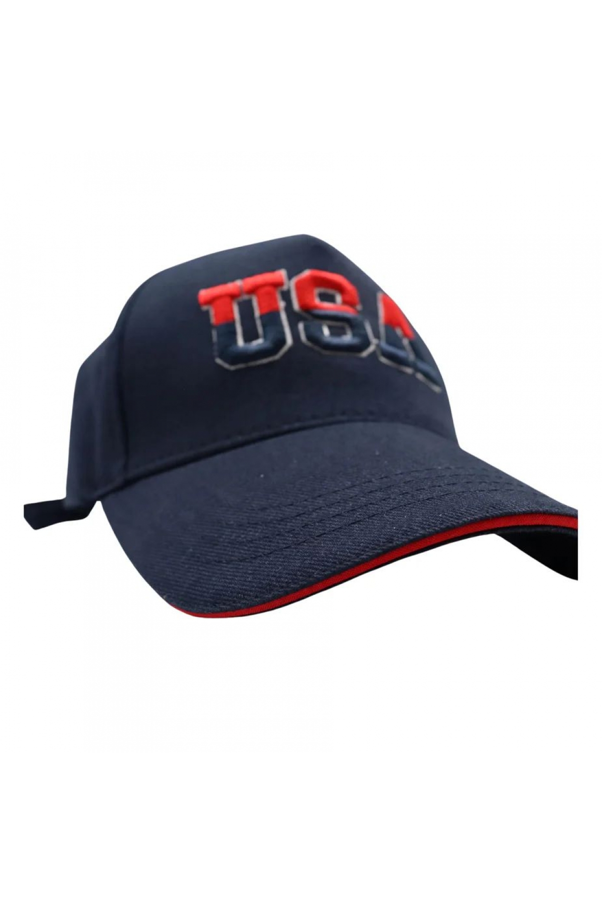 Kabartmalı Usa Şapka Kırmızı