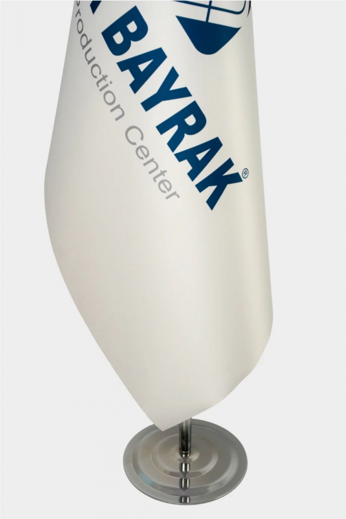 245 Cm Krom Direkli Saçaksız Makam Bayrağı