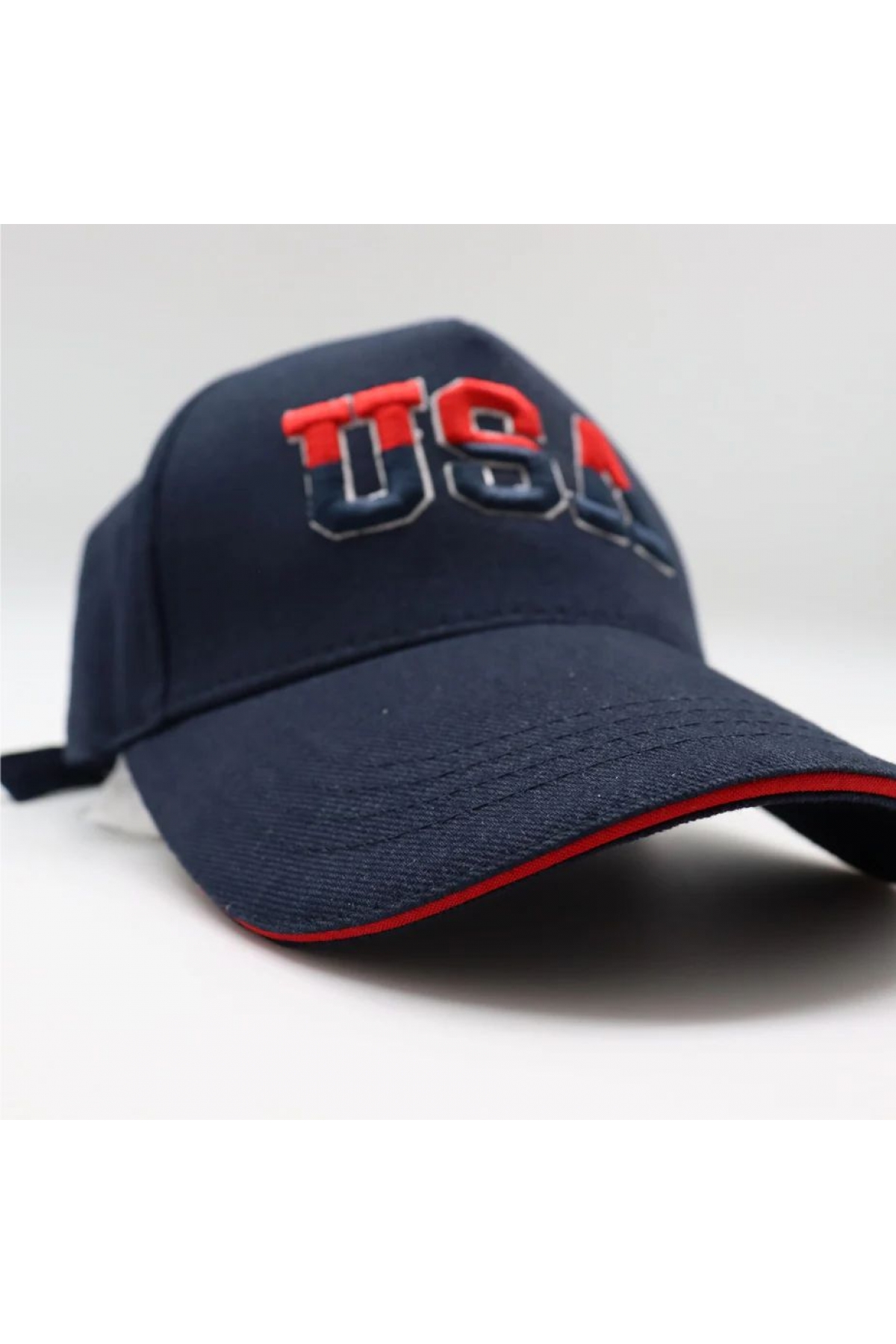 Kabartmalı Usa Şapka Kırmızı