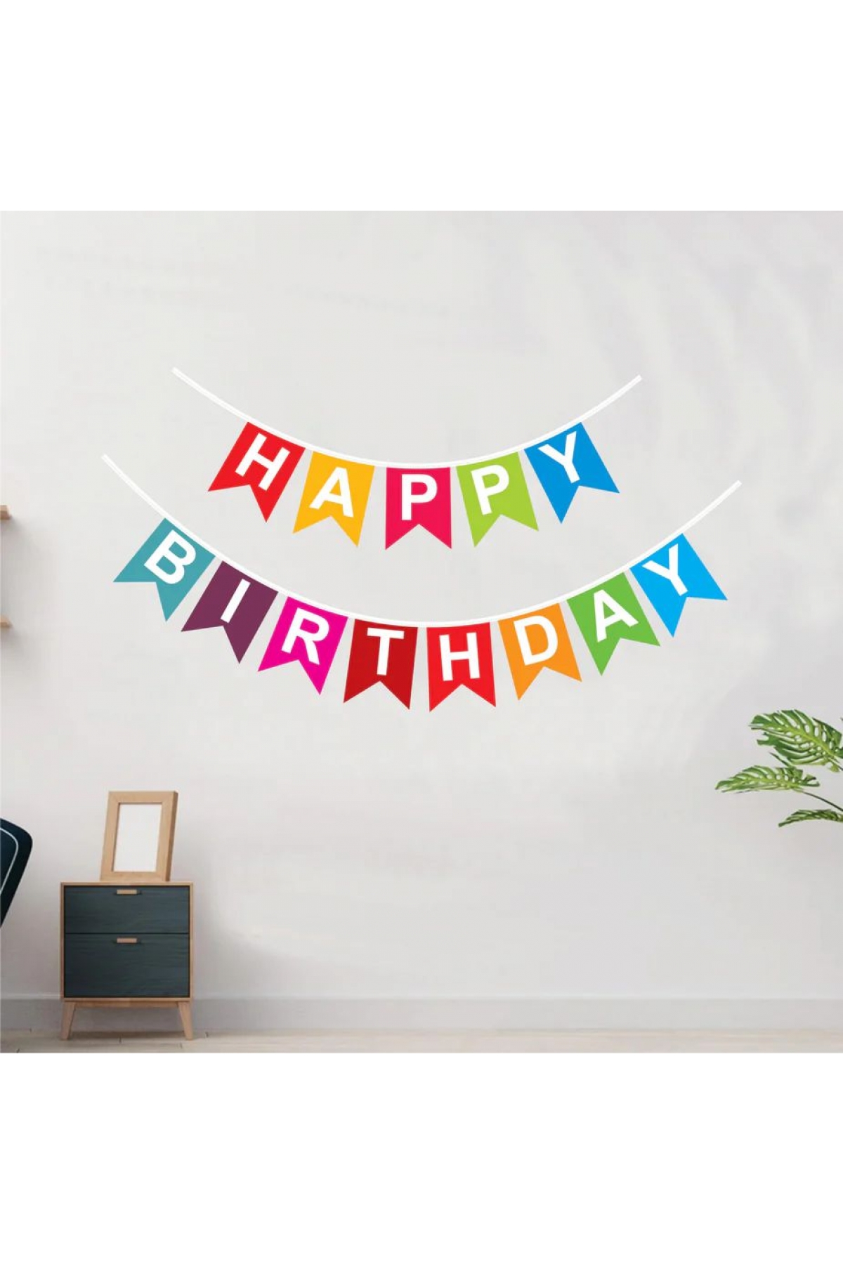 Happy Birthday Süsleme Bayrağı 2 Mt