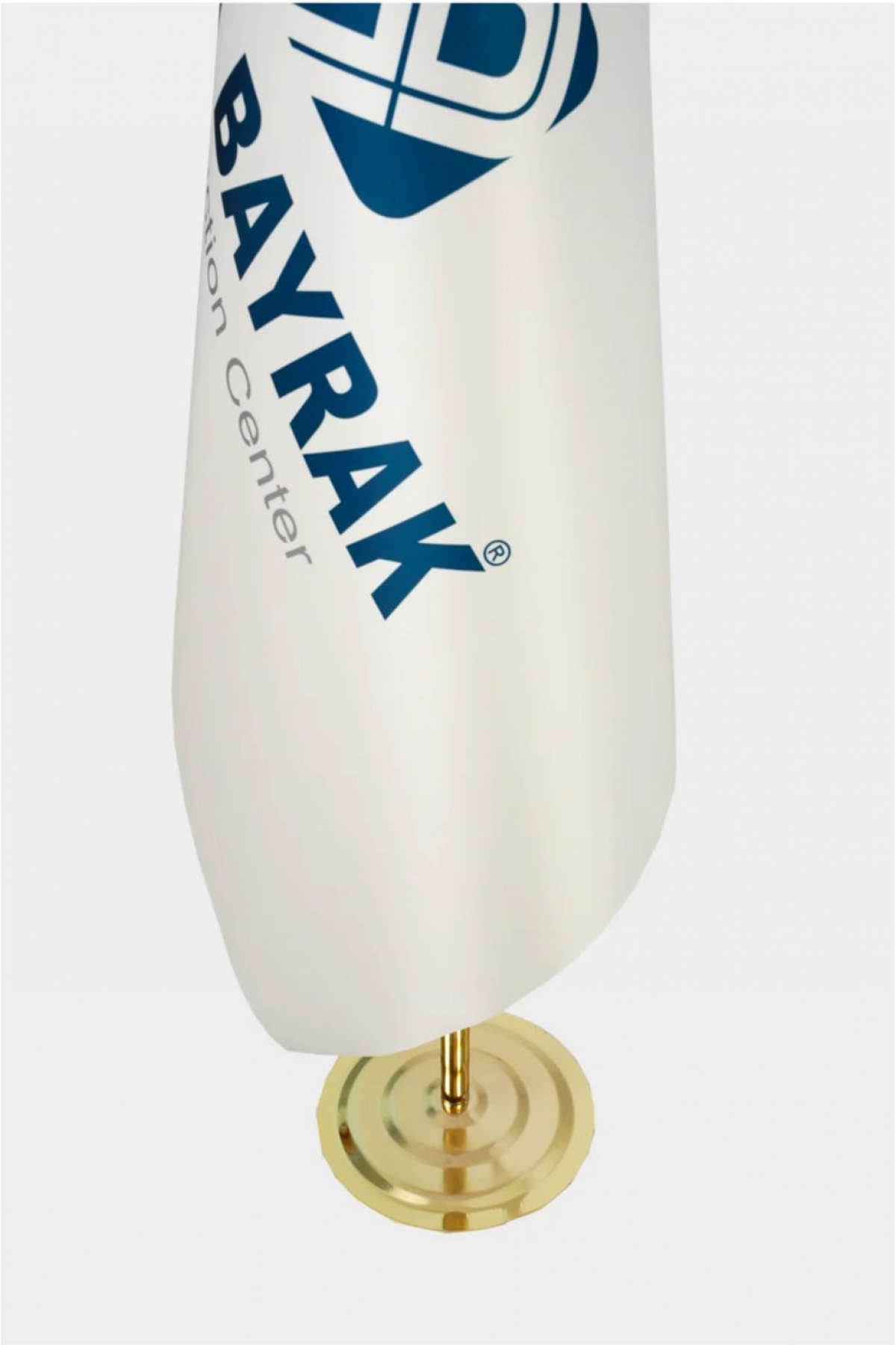 245 Cm Saçaksız Sarı Kaplama Makam Bayrağı