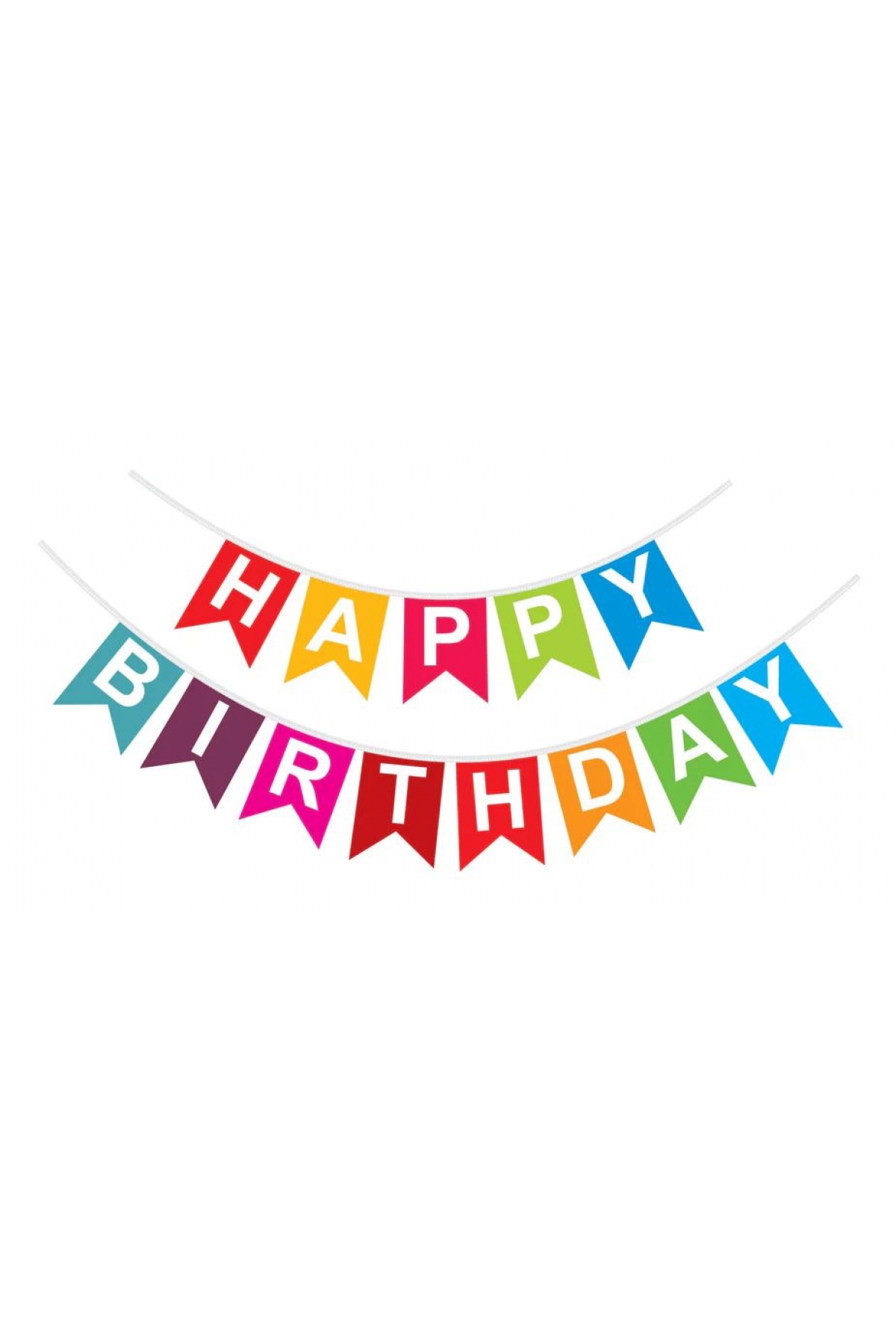 Happy Birthday Süsleme Bayrağı 2 Mt