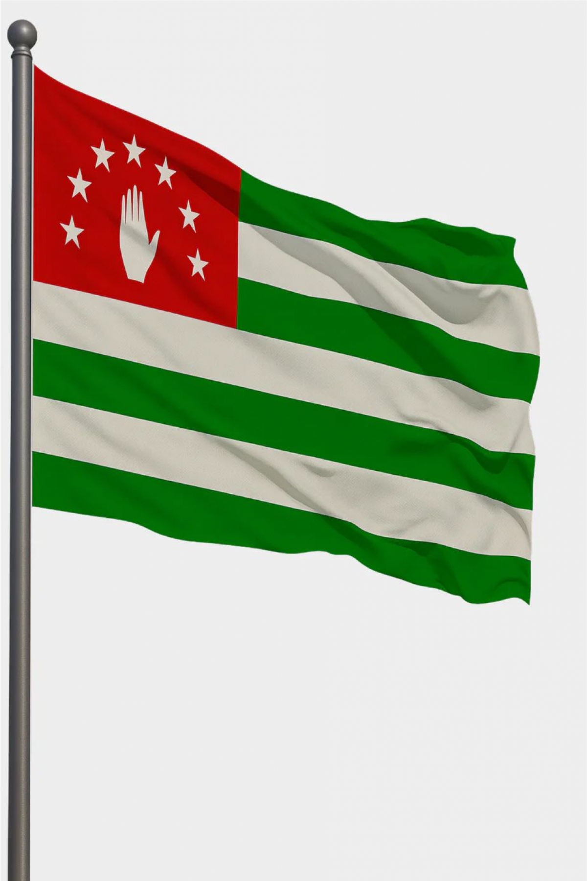 50x75 Abhazya Gönder Bayrağı