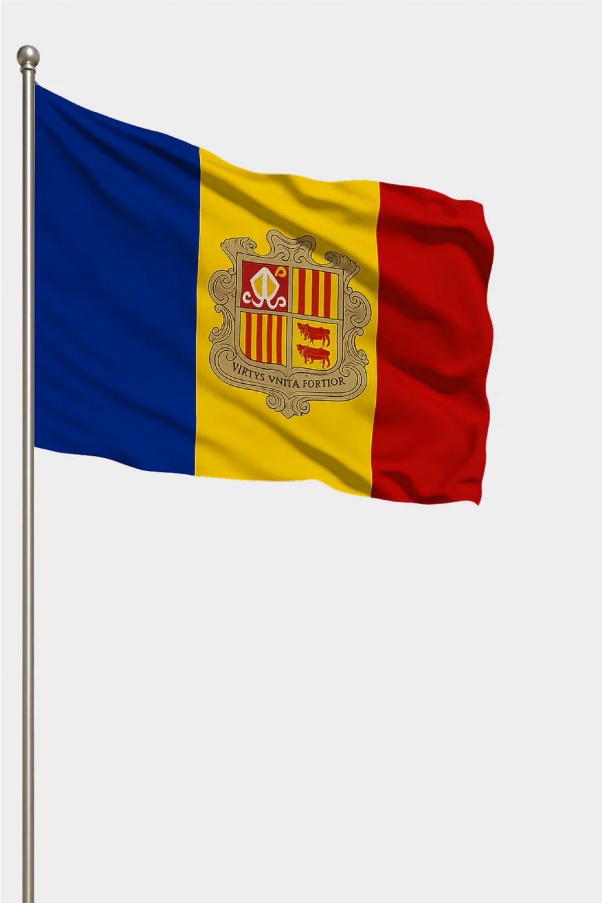 50x75 Andorra Gönder Bayrağı