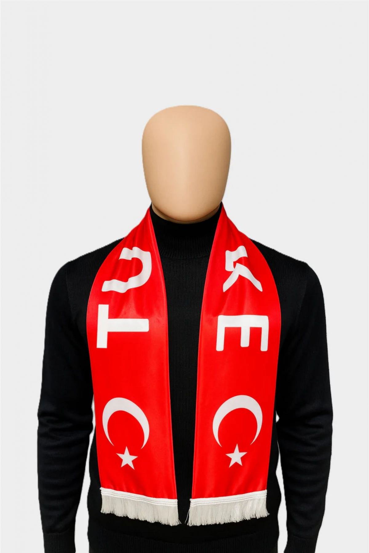 Ayyıldız Baskılı Atkı