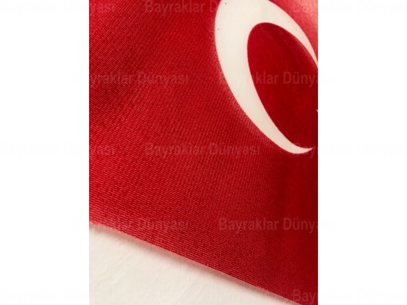 Elde Sallama Bayrak 40x60cm Raşel Kumaş