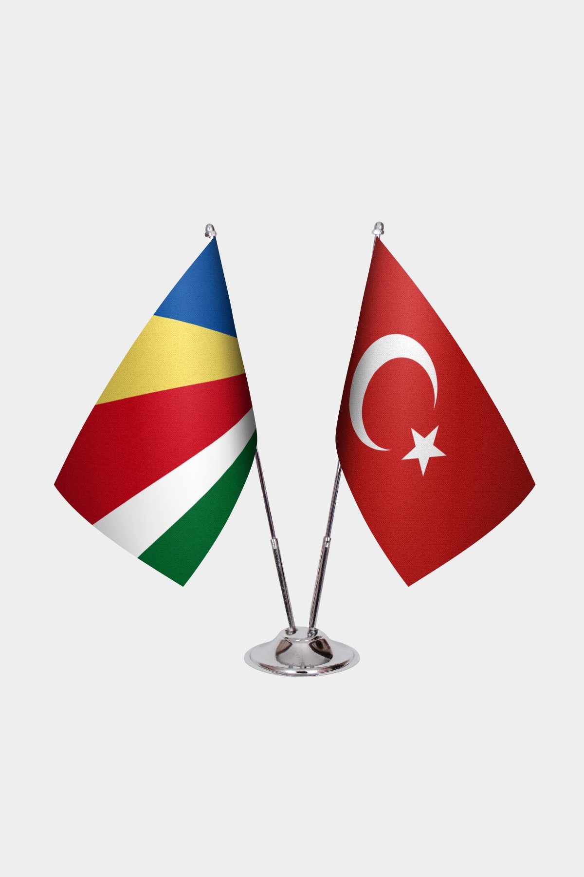 Seyşeller Adaları İkili Masa Bayrağı
