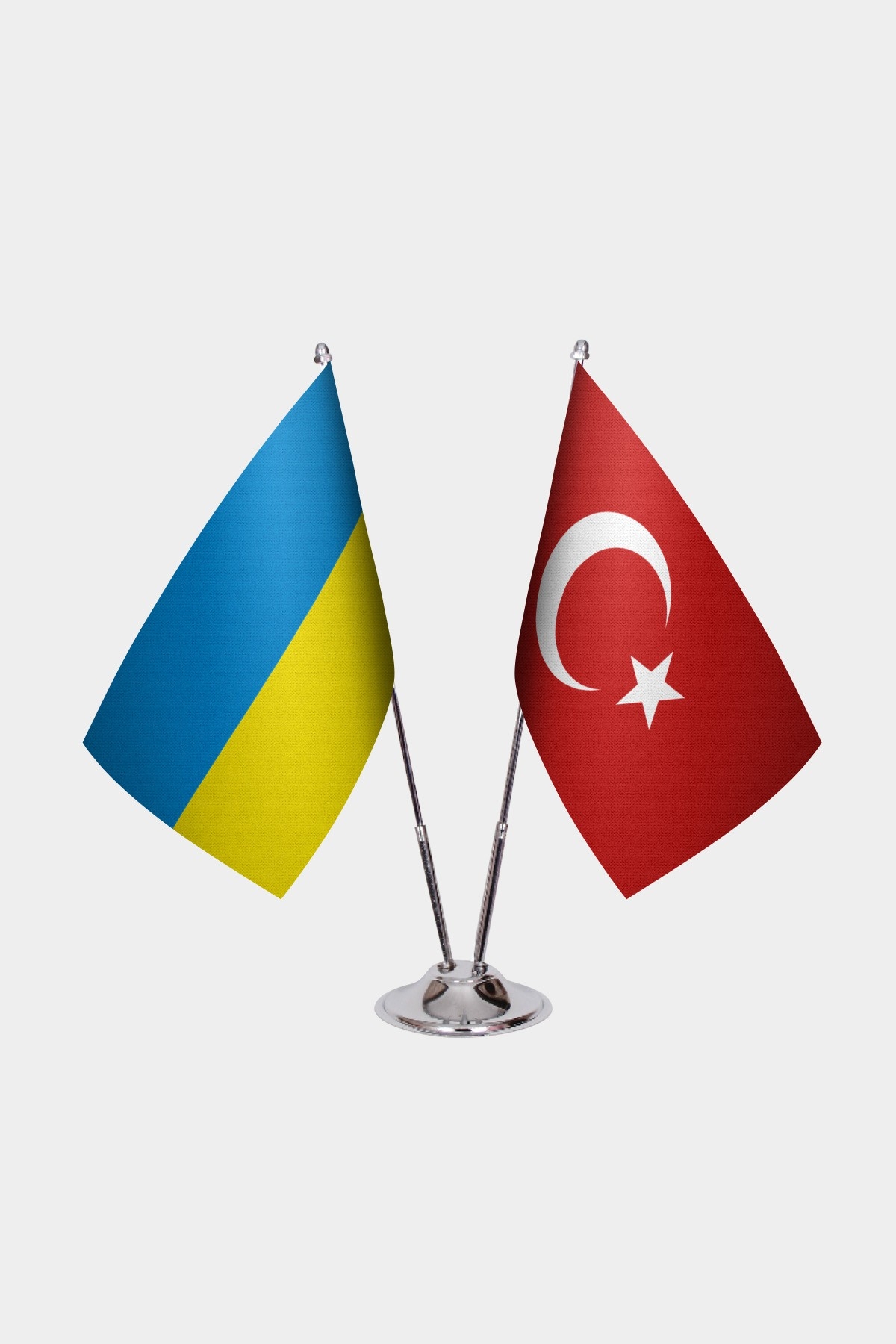 Ukrayna İkili Masa Bayrağı