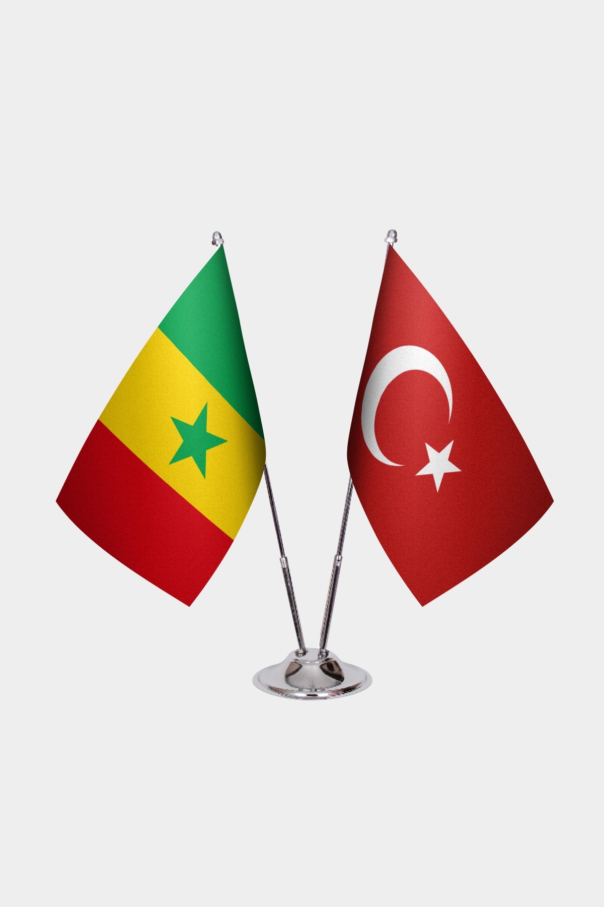 Senegal İkili Masa Bayrağı