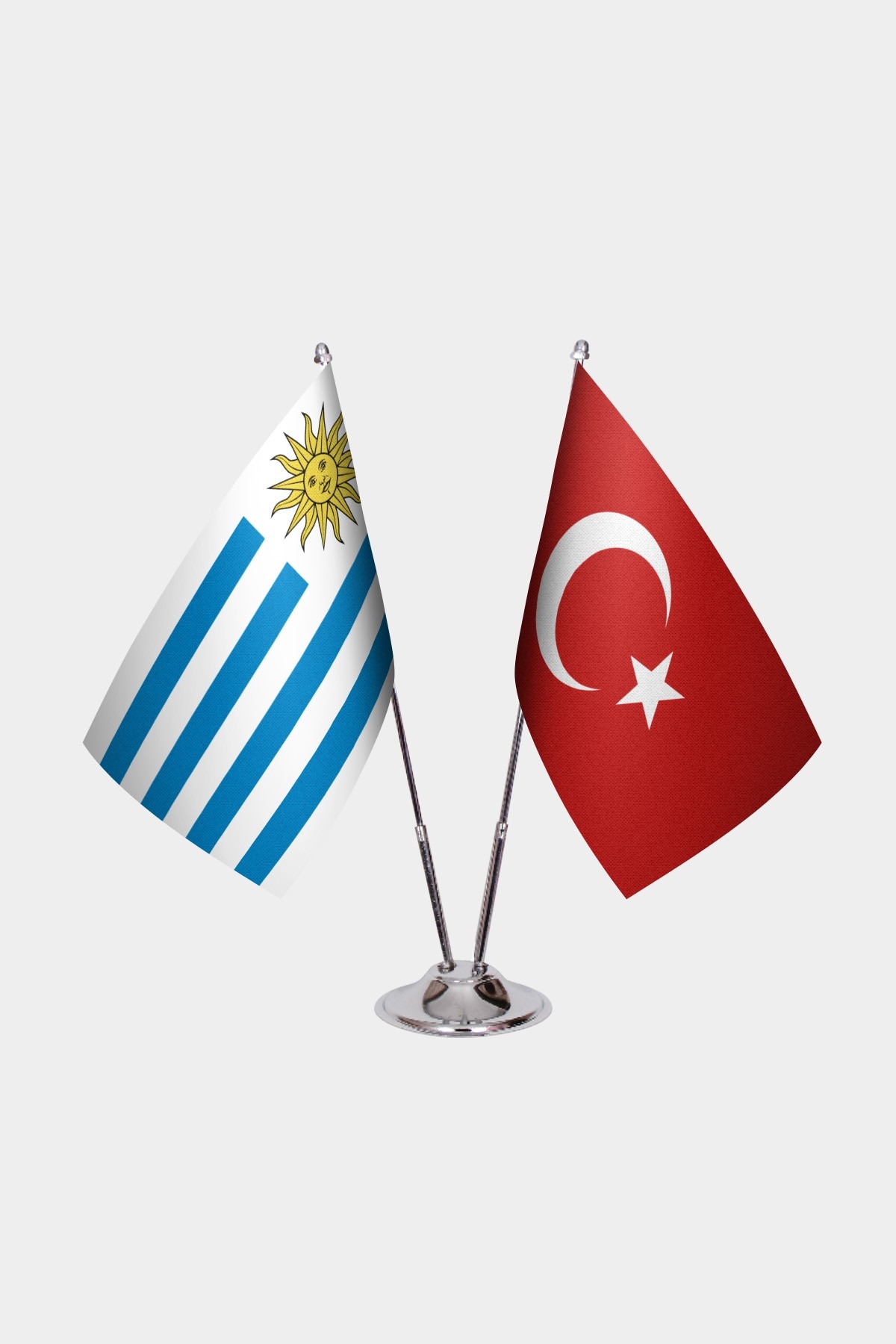 Uruguay İkili Masa Bayrağı