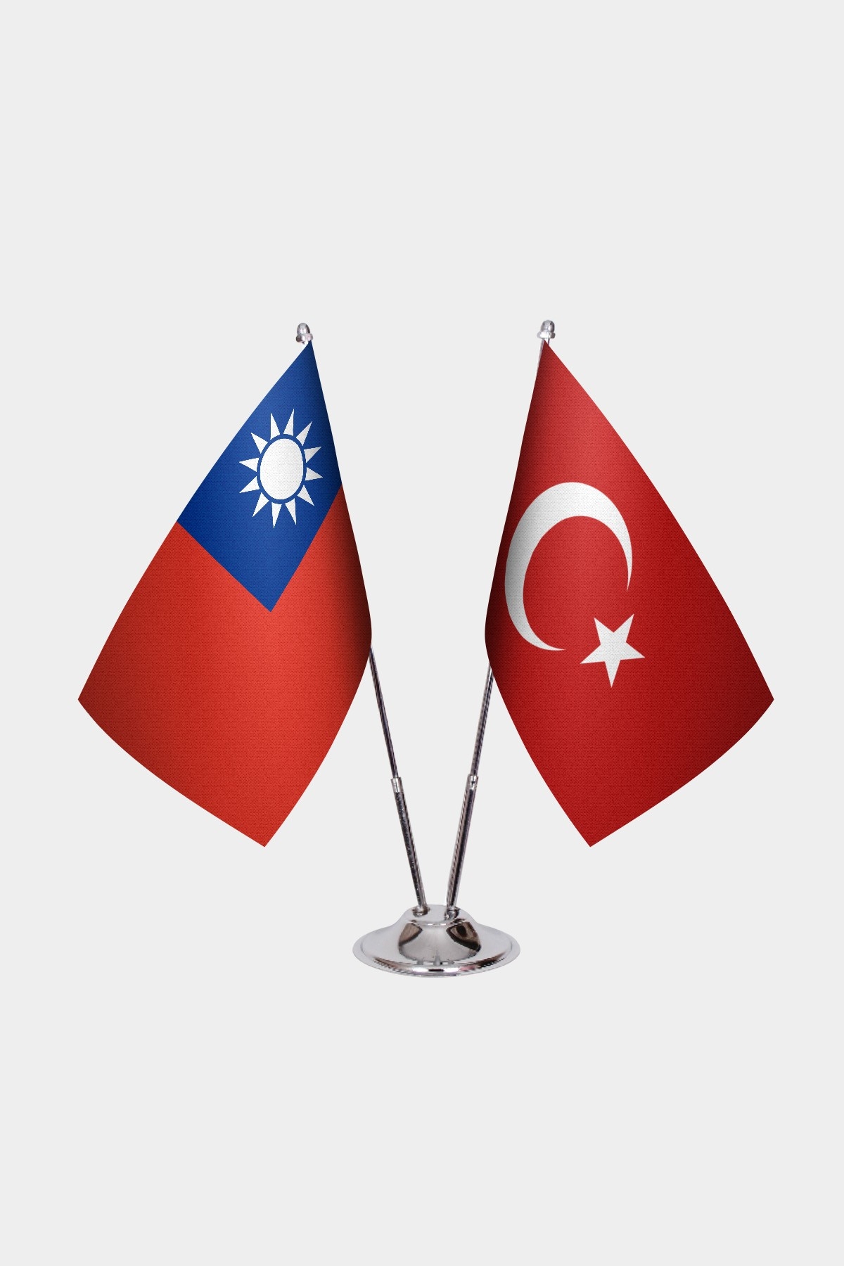 Tayvan İkili Masa Bayrağı