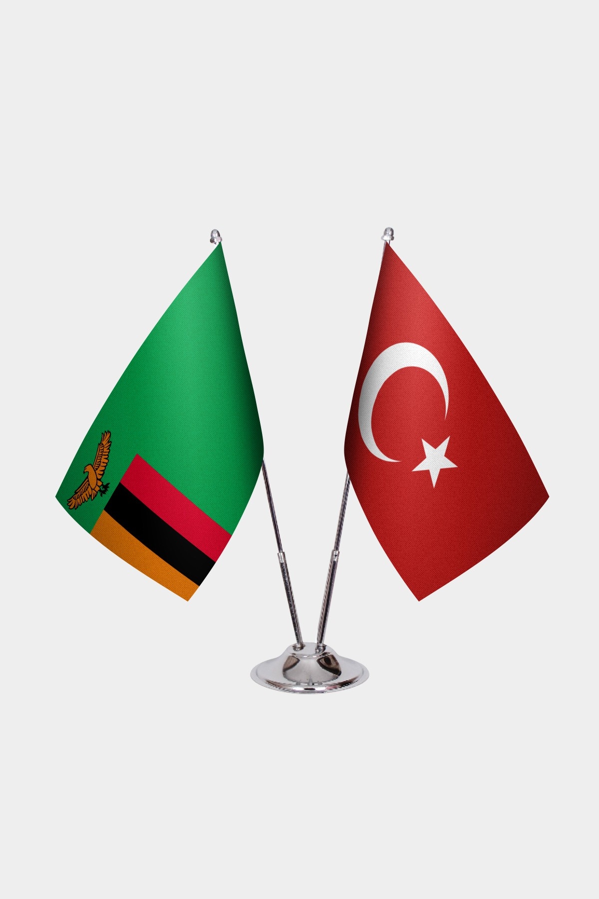 Zambiya İkili Masa Bayrağı