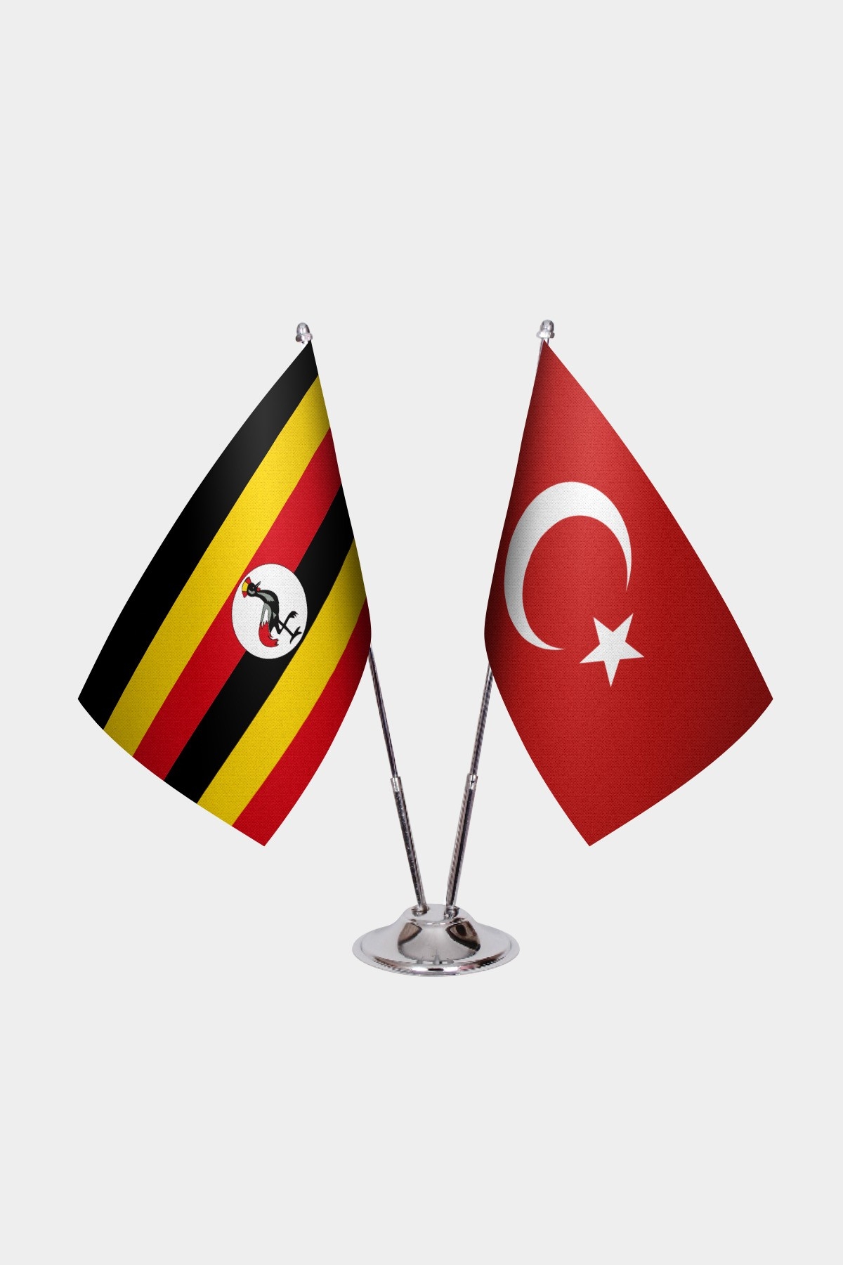 Uganda İkili Masa Bayrağı