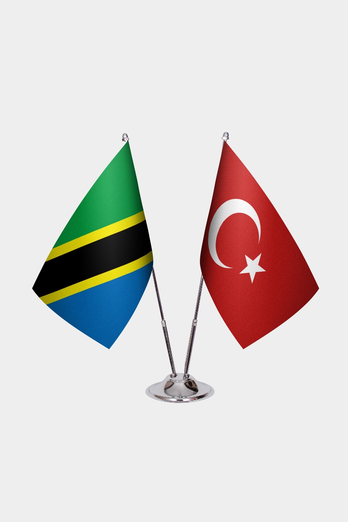 Tanzanya İkili Masa Bayrağı