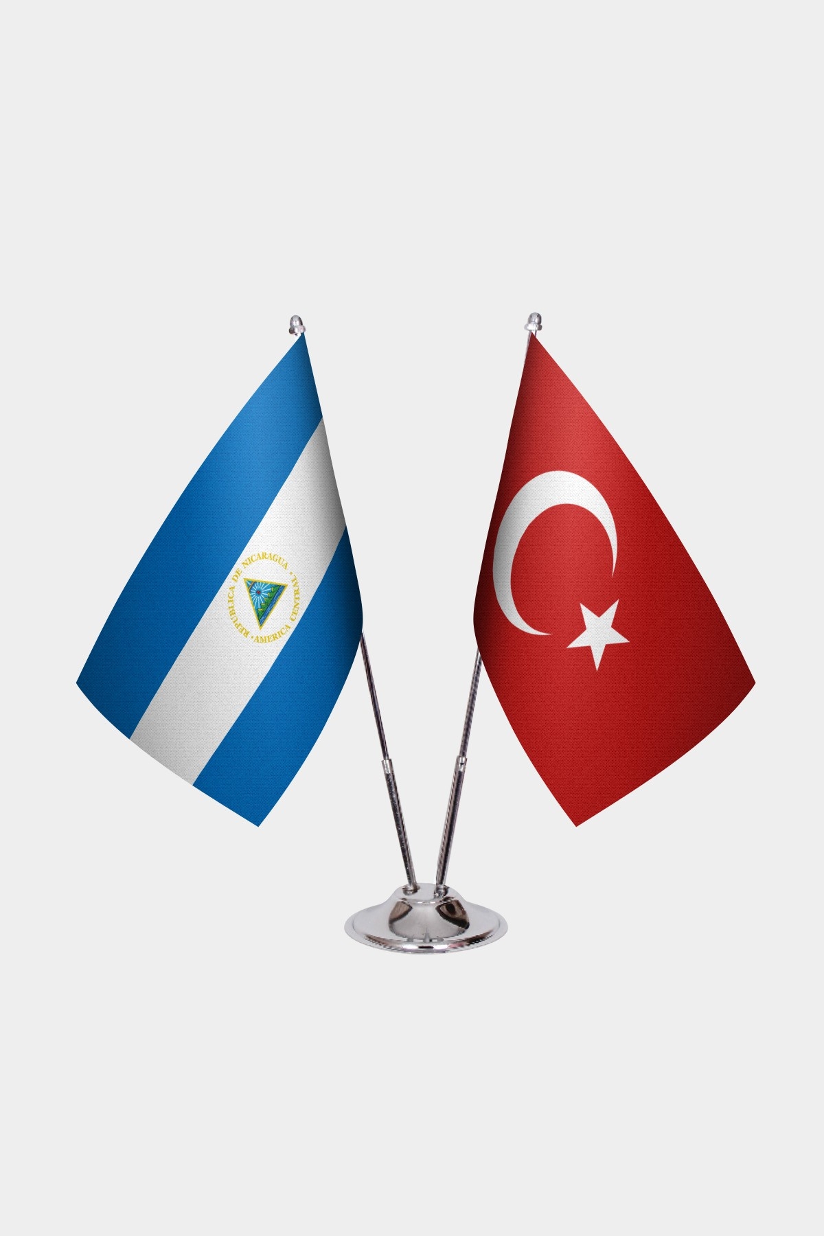 Nikaragua İkili Masa Bayrağı