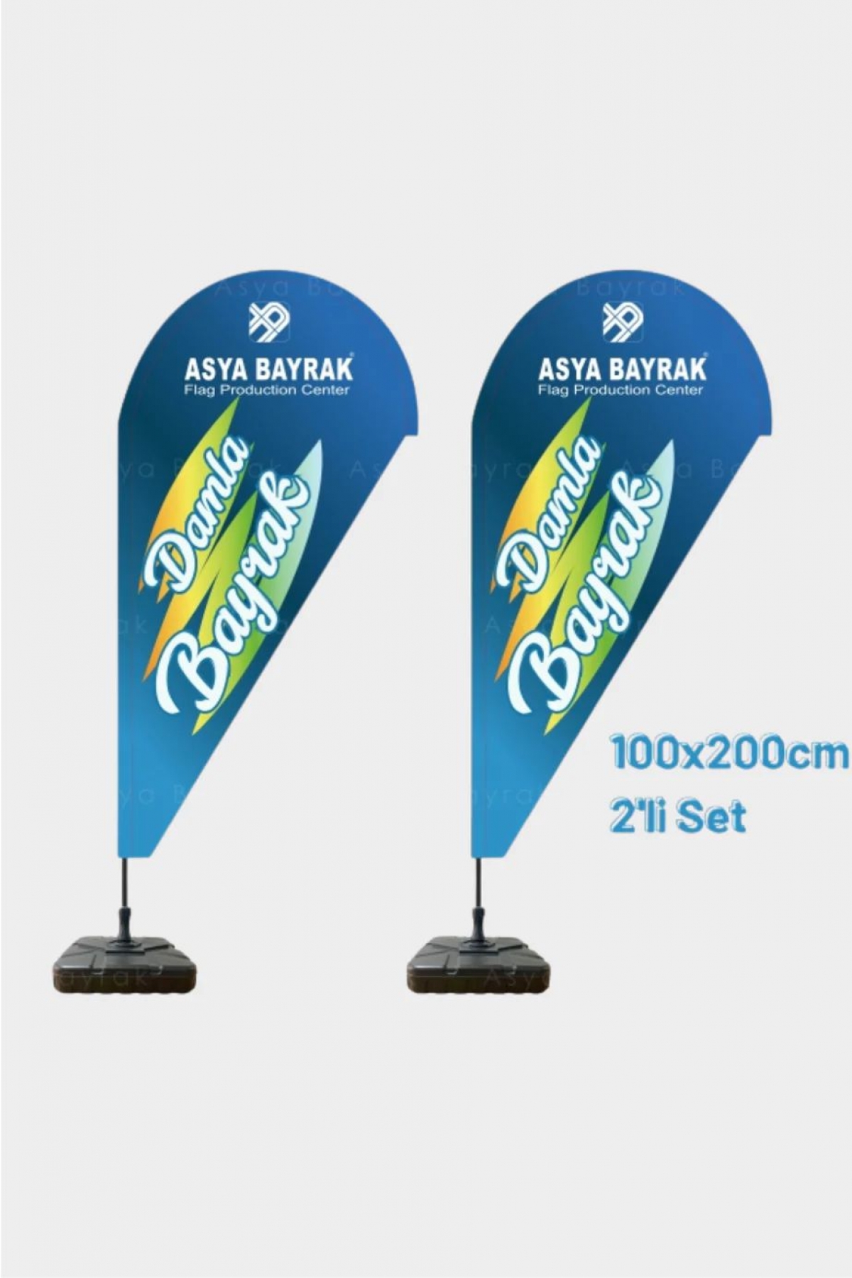 Damla Bayrağı 100x200cm