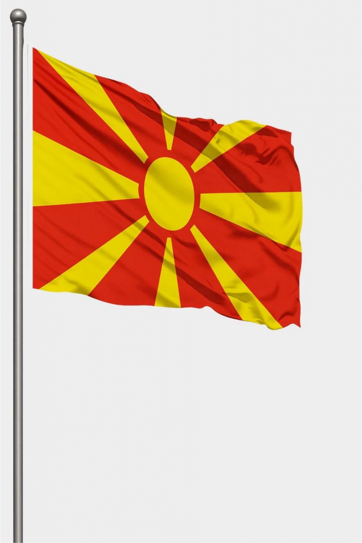 Makedonya Bayrak 200x300cm 