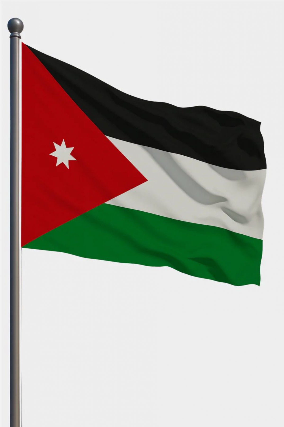 Ürdün Bayrak 150x225cm 