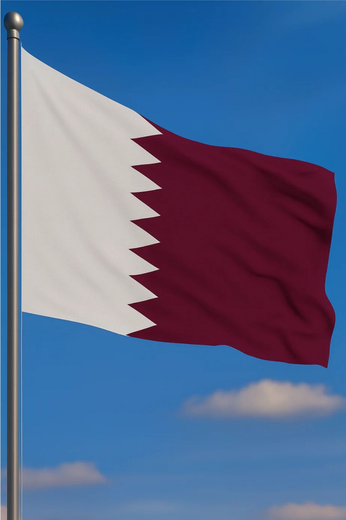 Katar Bayrak 200x300cm 