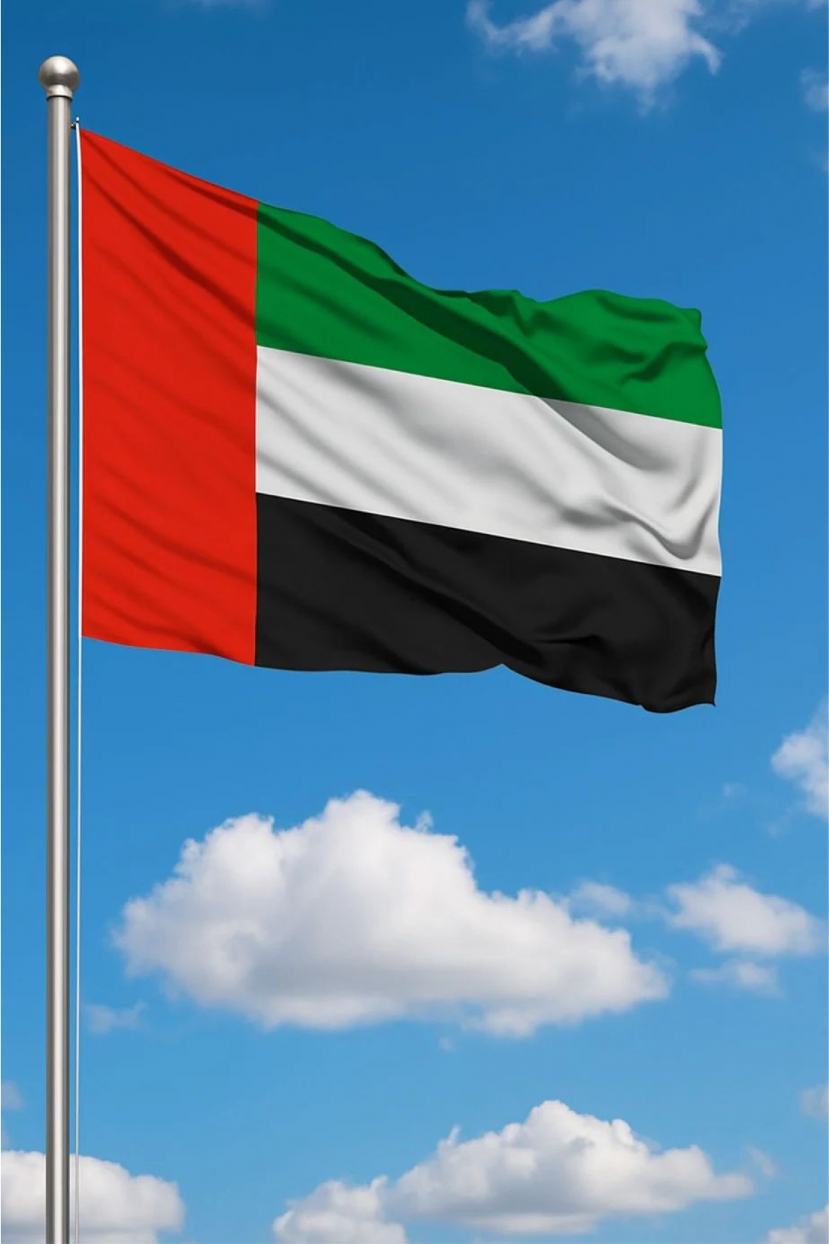 Birleşik Arap Emirlikleri Bayrak 100x150cm 