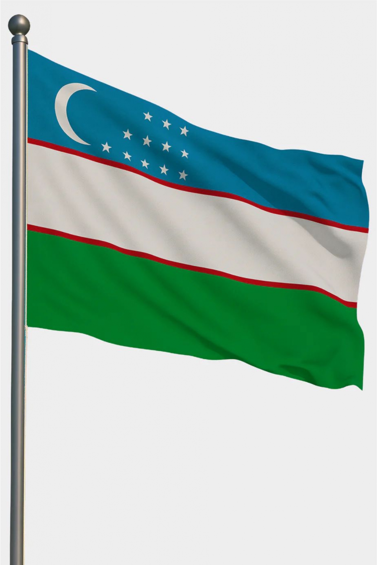 Özbekistan Bayrak 70x105cm 