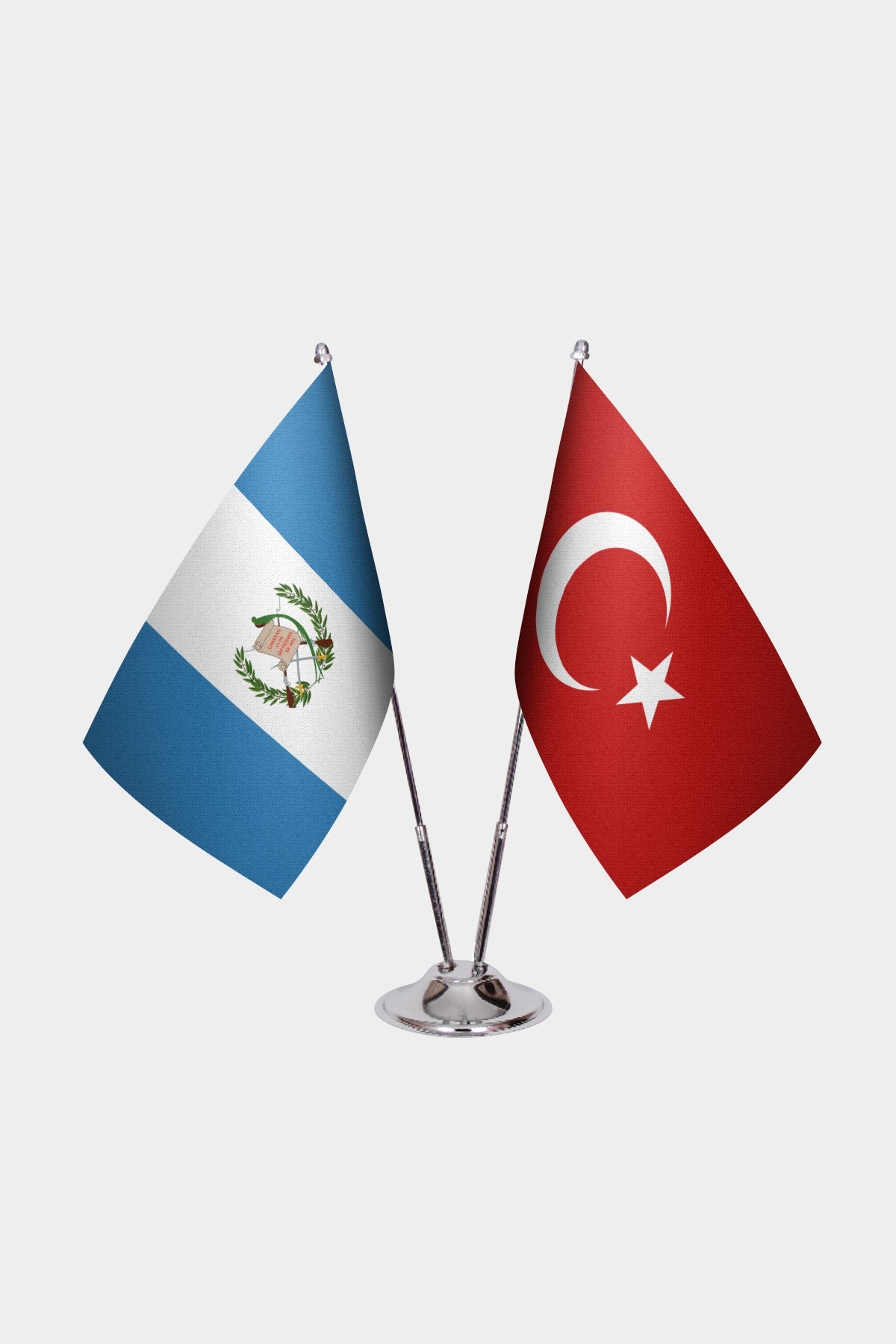Guatemala İkili Masa Bayrağı