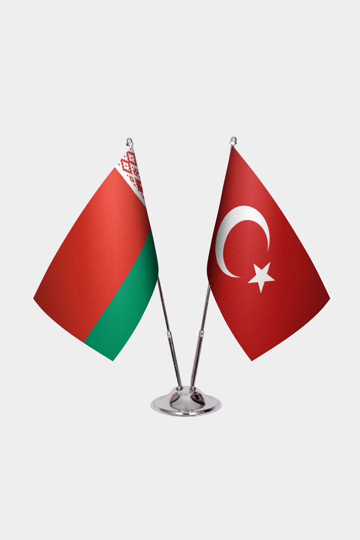 Beyaz Rusya İkili Masa Bayrağı