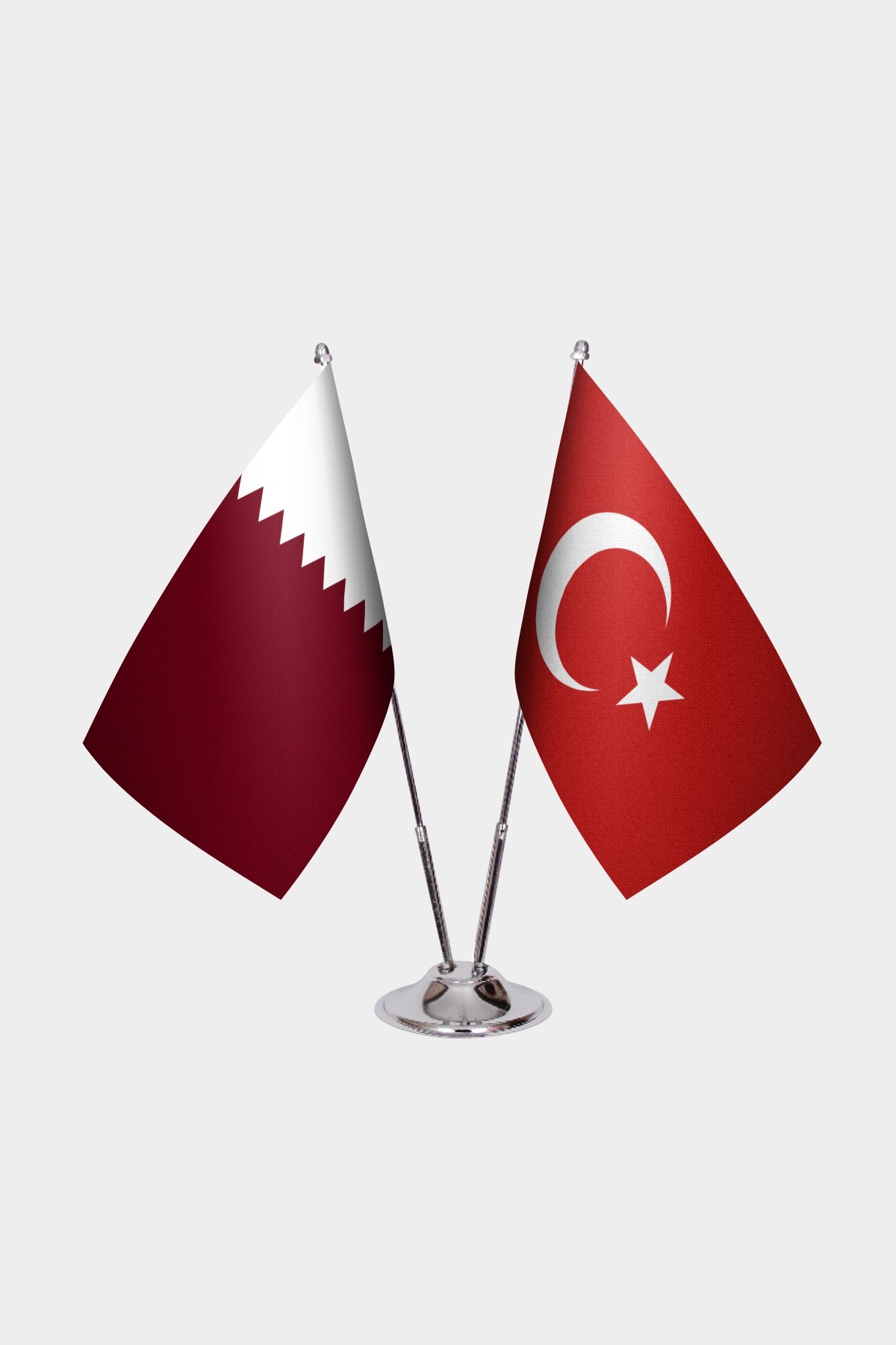 Katar İkili Masa Bayrağı