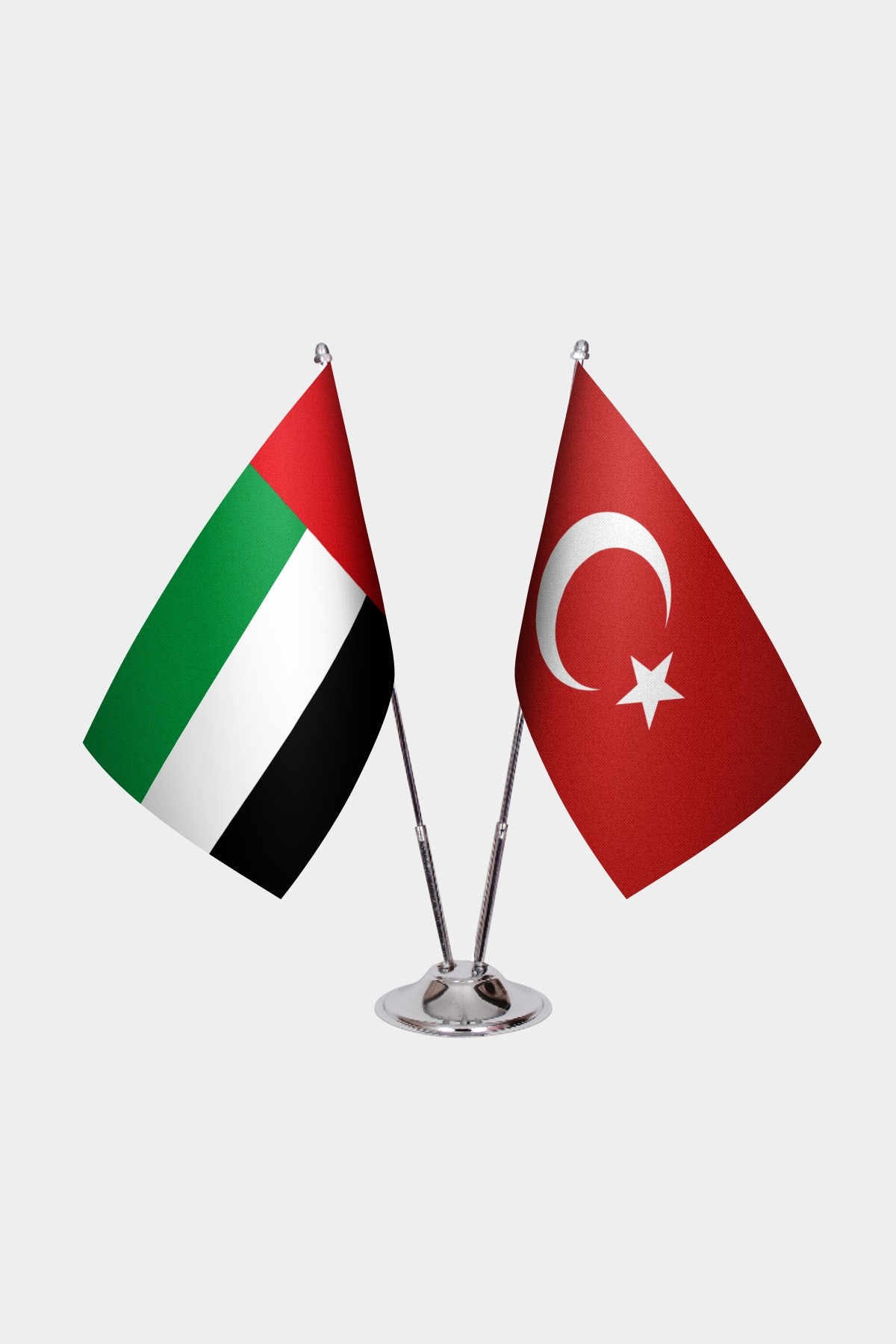 Birleşik Arap Emirlikleri İkili Masa Bayrağı