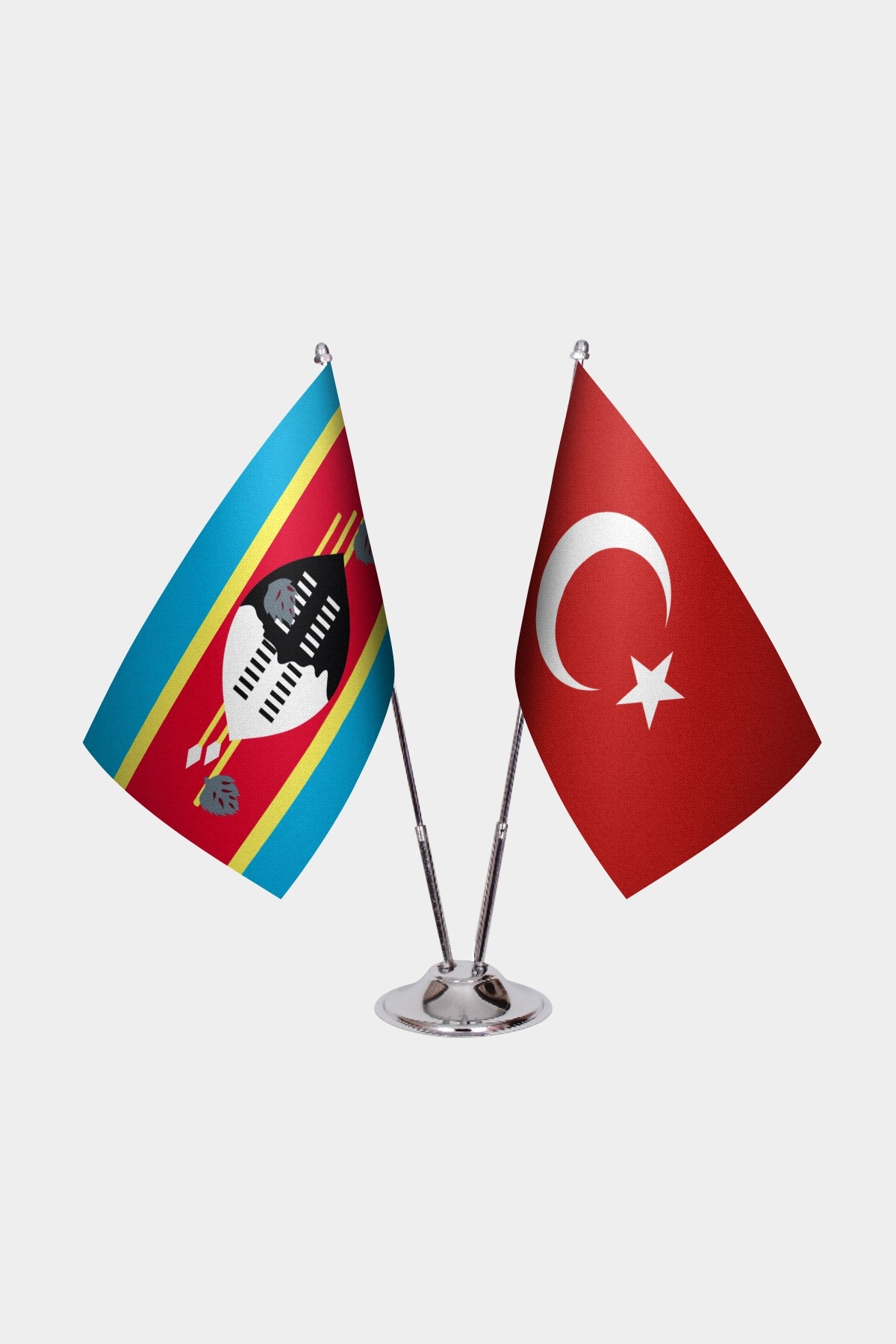 Esvatini İkili Masa Bayrağı 