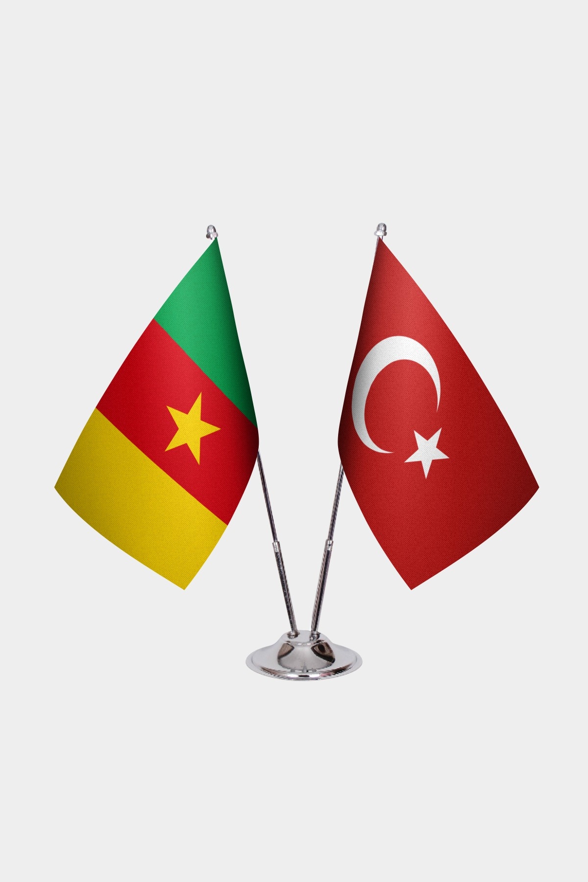 Kamerun İkili Masa Bayrağı