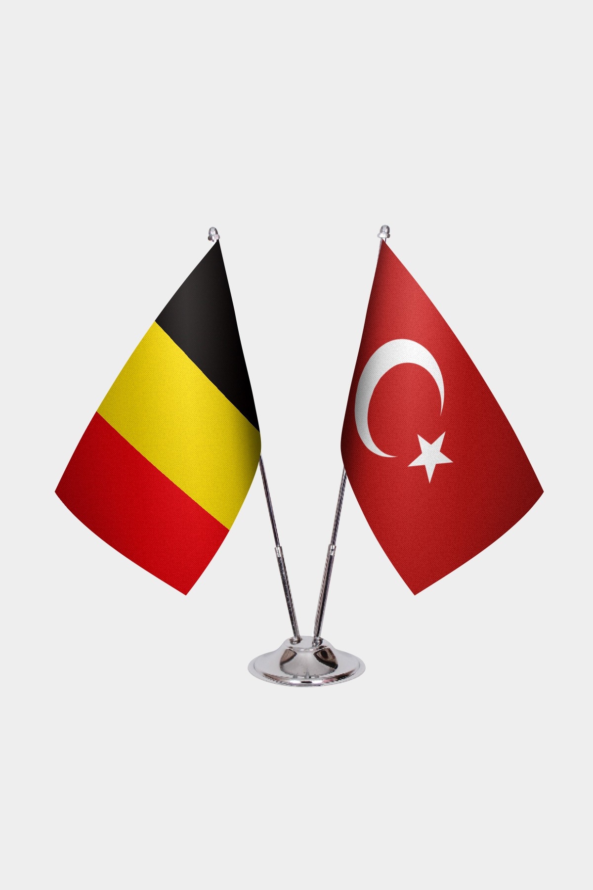 Belçika İkili Masa Bayrağı