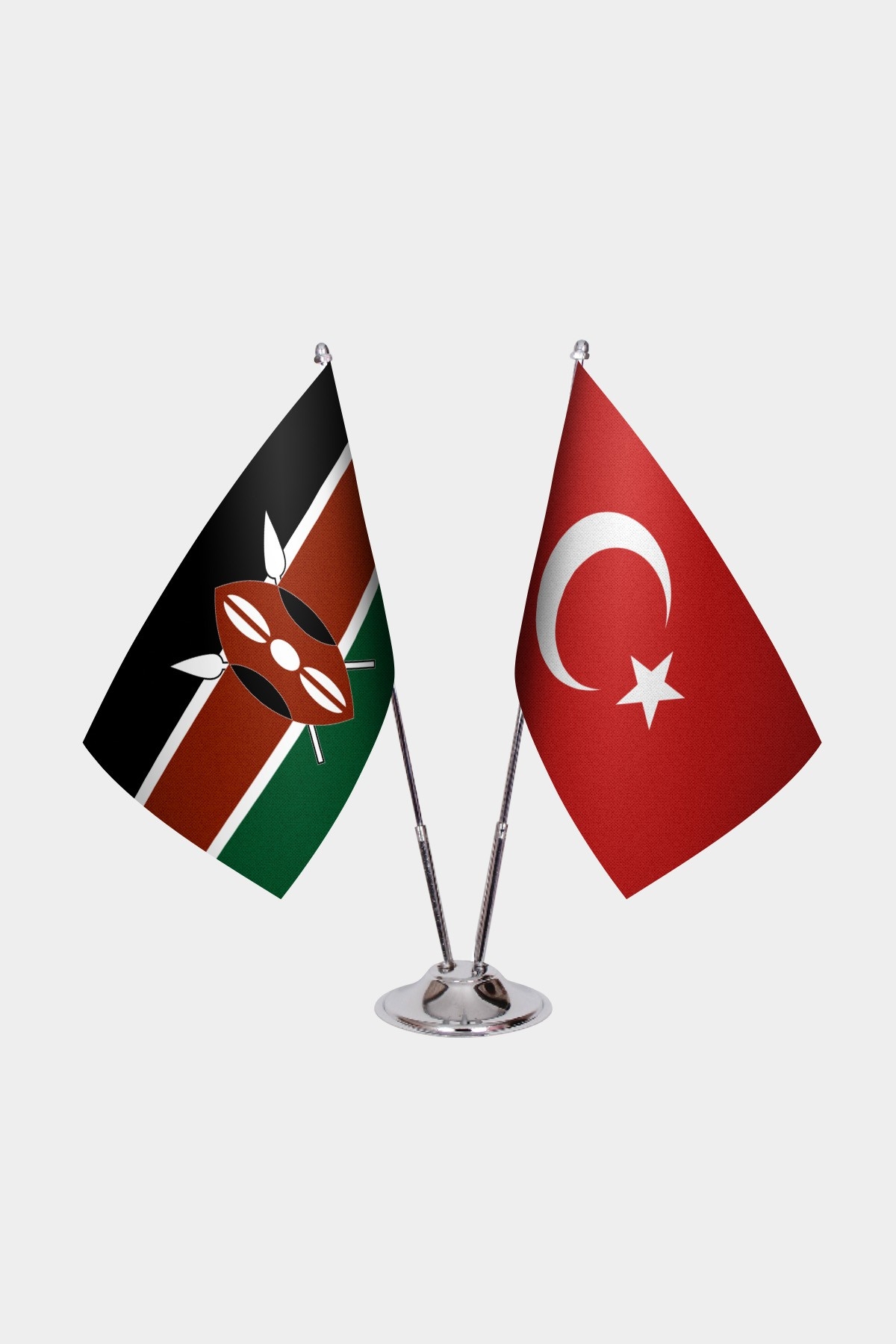 Kenya İkili Masa Bayrağı
